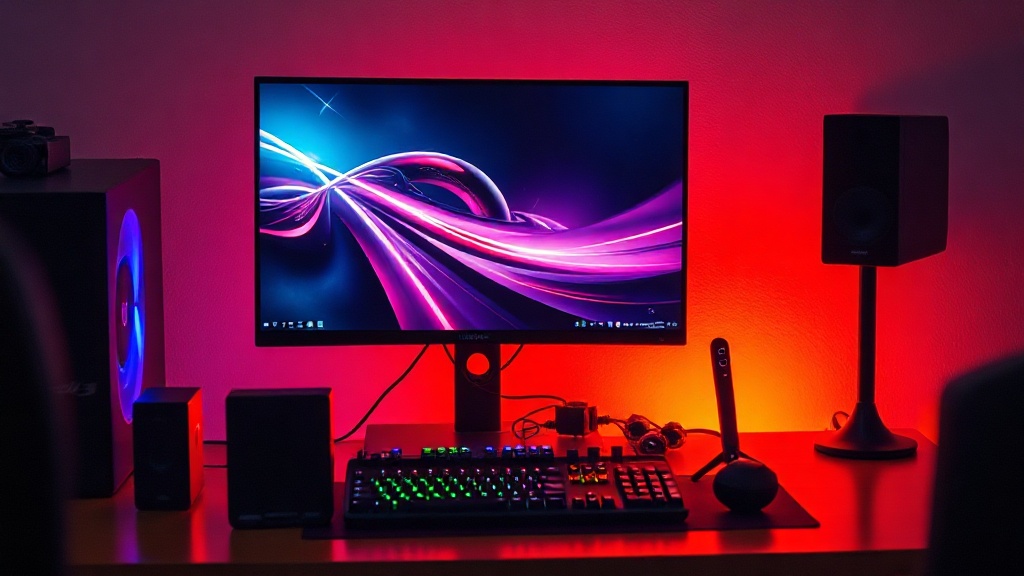 Como montar um setup gamer completo em 2026: PC, monitor, periféricos e áudio