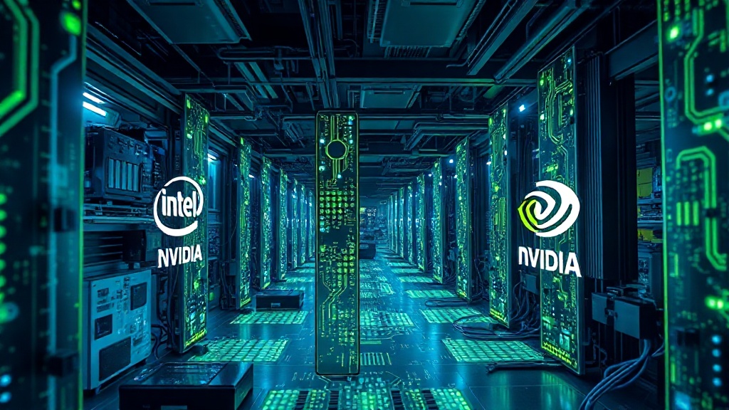 Intel (ITLC34) dispara após Google e Nvidia avaliarem parceria para chips de IA