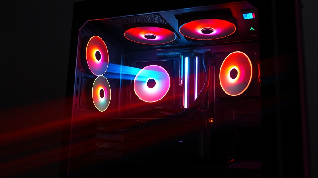 Gabinete gamer: airflow ou estética? O que impacta mais na temperatura real