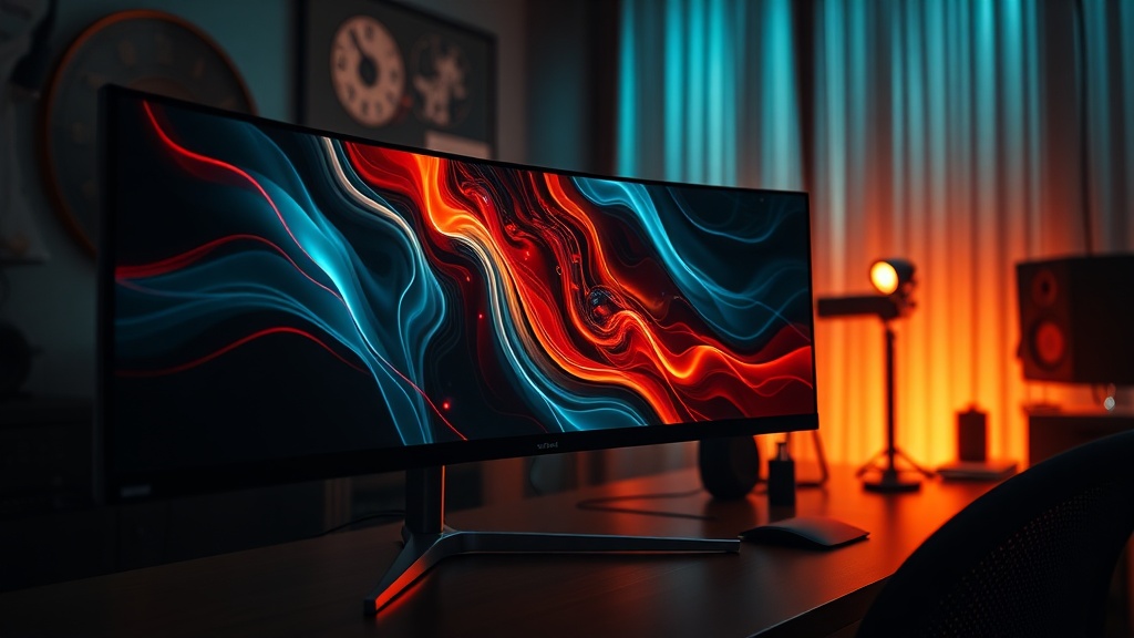 Monitor Duex ORYUS Curve 34" QHD 180Hz: Imersão e Alta Performance no seu Setup