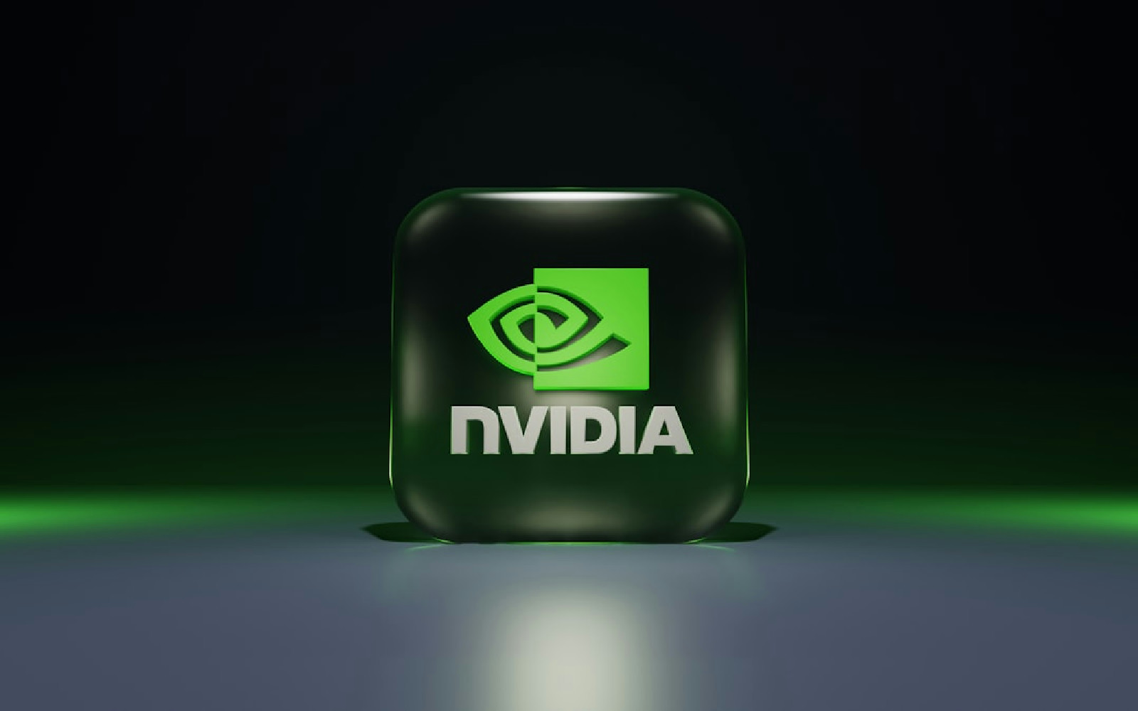 Logo da NVIDIA e a infraestrutura de IA