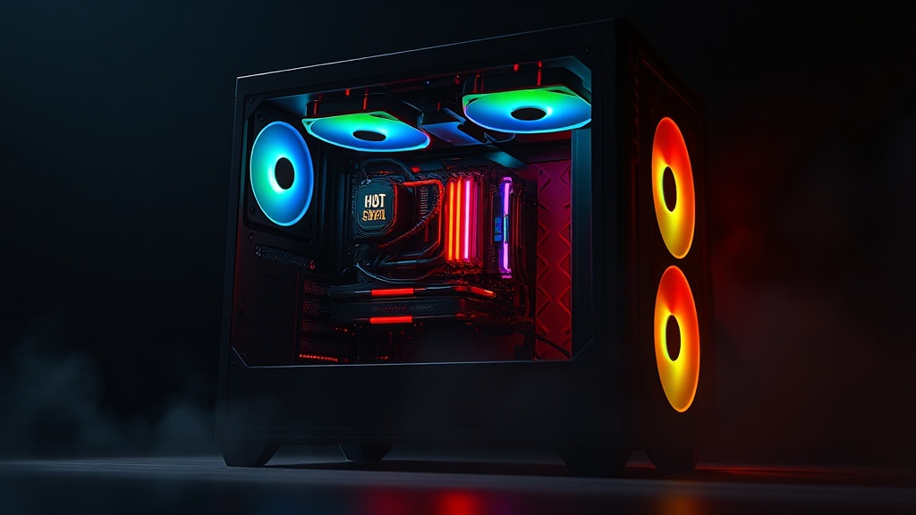 Gabinete gamer: airflow ou estética? O que impacta mais na temperatura real
