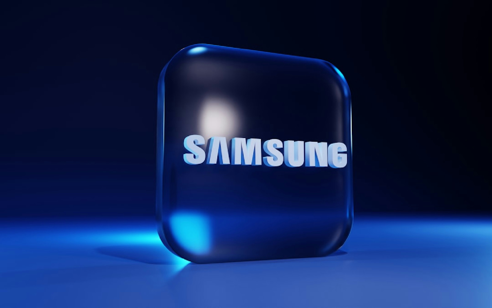 Logotipo da Samsung, líder global na fabricação de memórias