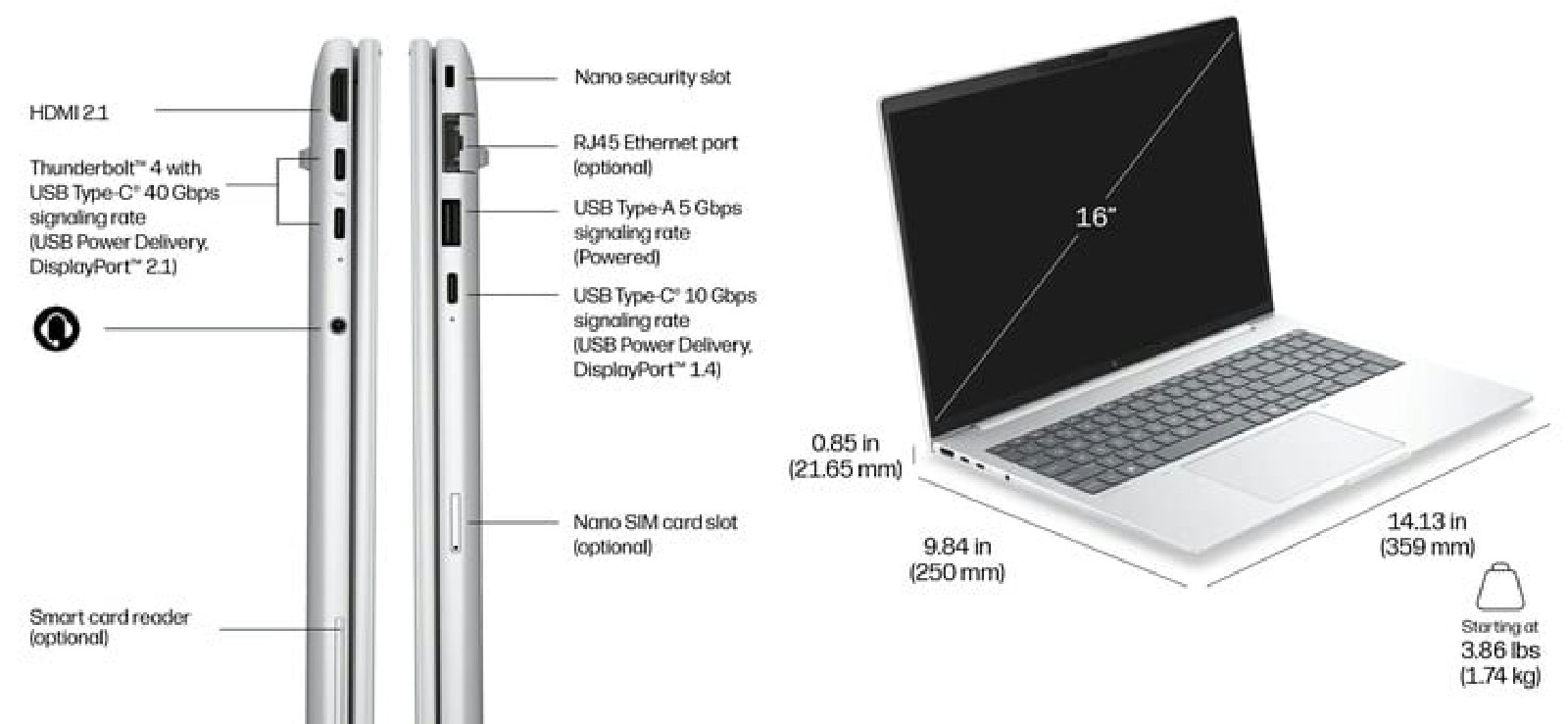 A HP lança globalmente um novo notebook de 16 polegadas com processadores AMD Ryzen e 64 GB de RAM