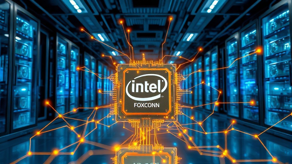 Intel e Foxconn firmam parceria para acelerar desenvolvimento de sistemas de IA