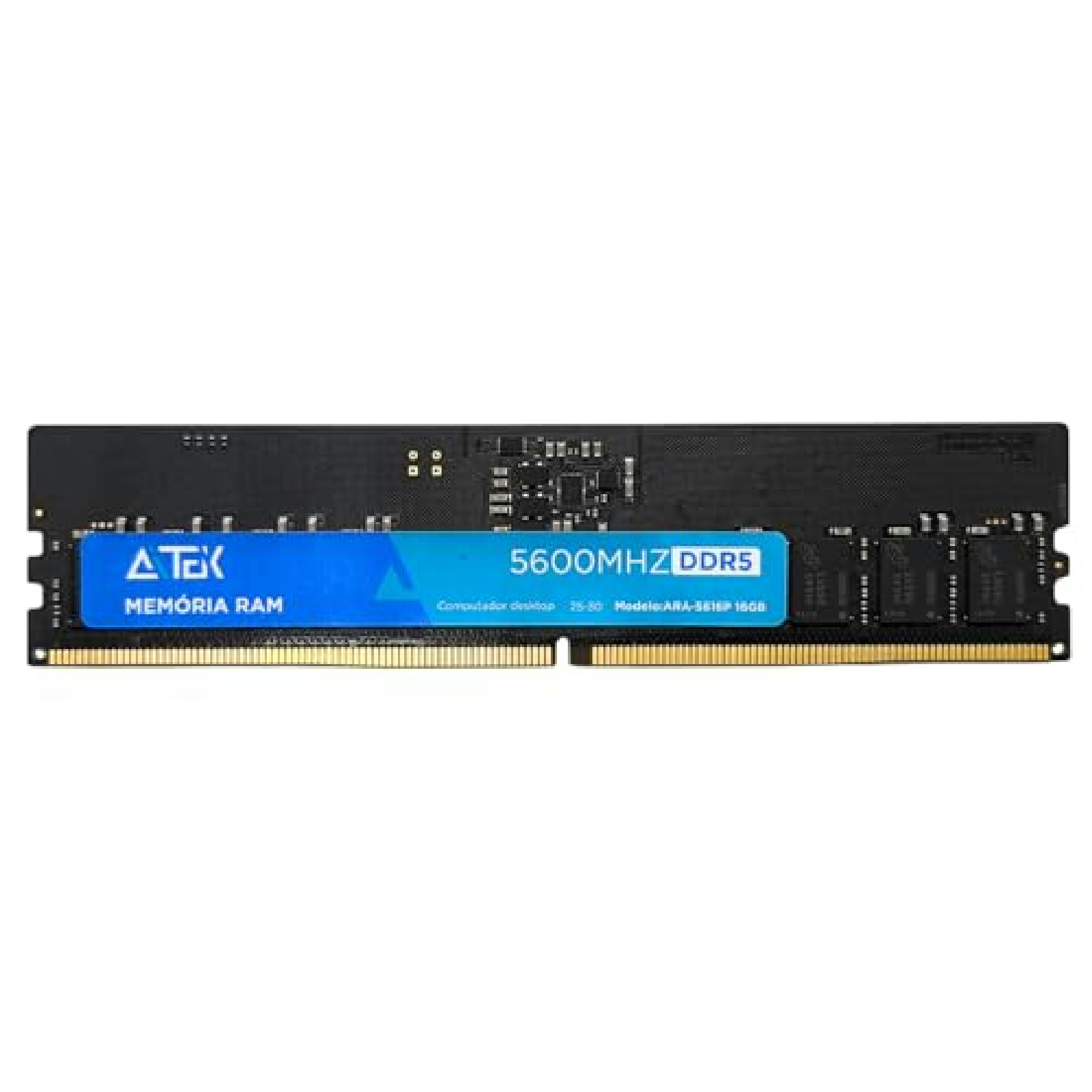 Memória Ram 16GB DDR5 5600MHz 1.1V para Computador
