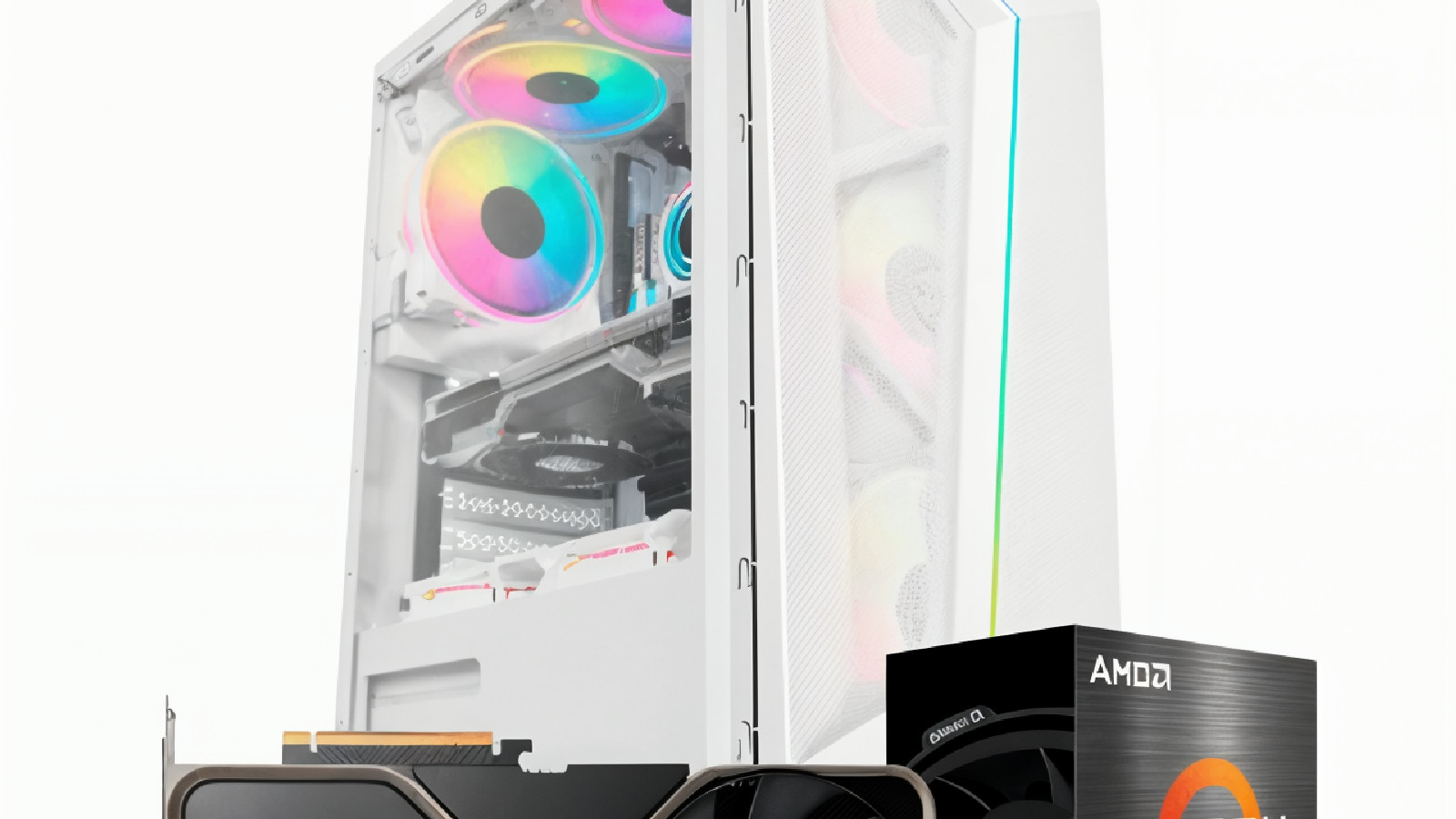 PC Gamer Ryzen 5 5500, RTX 3060, 16GB DDR4, SSD 480GB, 600W 80 Plus, PC5505-E