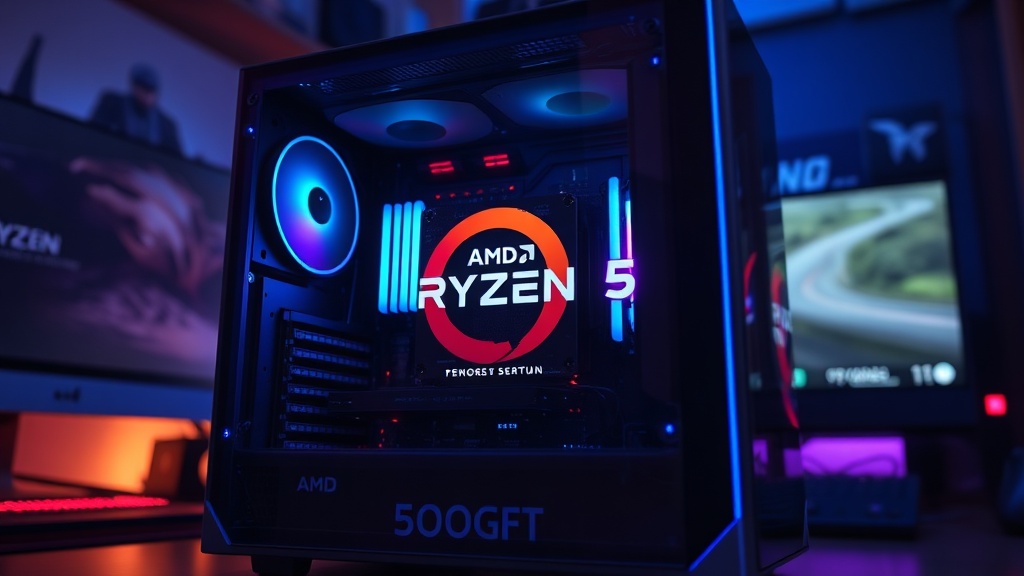 PC Gamer Ryzen 5 5600GT - Conquiste o Jogo com a Enifler