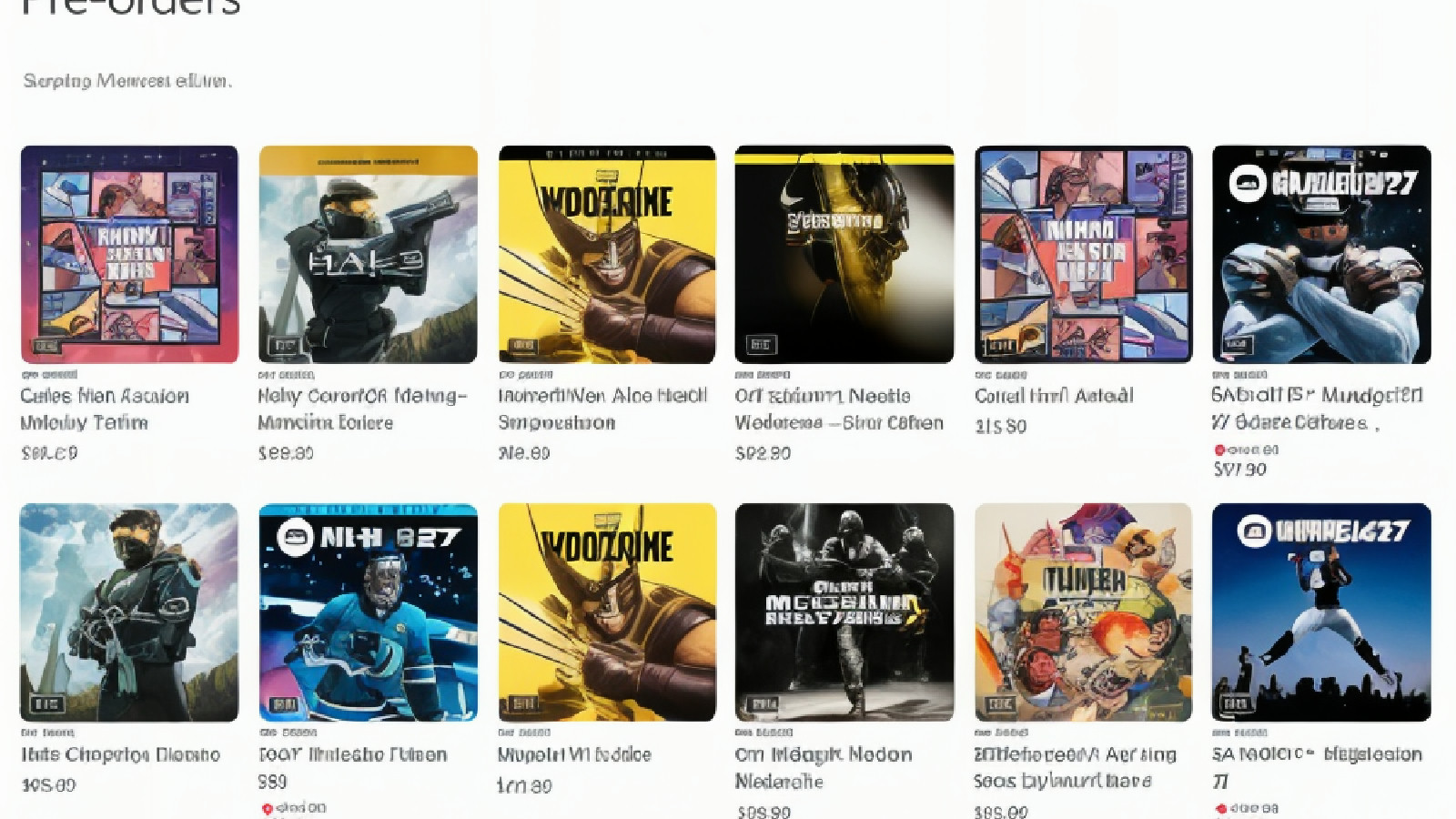 Vendas de pré-venda na PlayStation Store