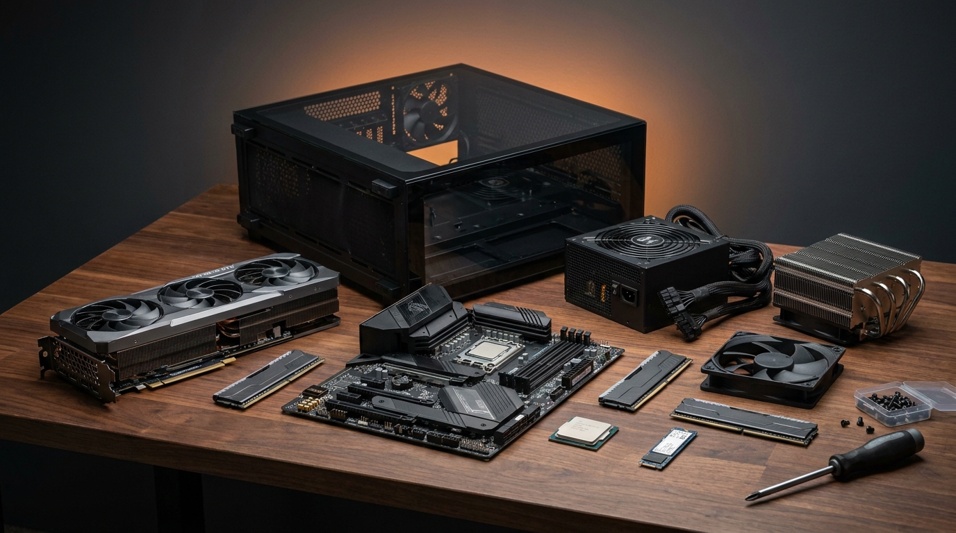 O que preciso para montar um PC Gamer? Guia Completo de Peças e Dicas
