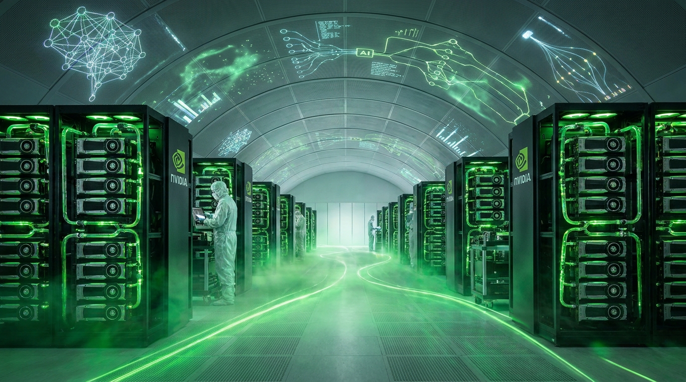 Nvidia reforça tese de IA com avanço de data centers e caixa recorde