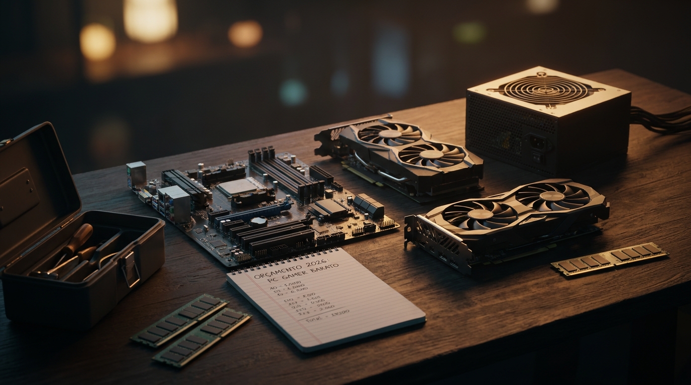 Quanto Custa Montar um PC Gamer Barato em 2026? Veja Quanto Você Precisa Gastar