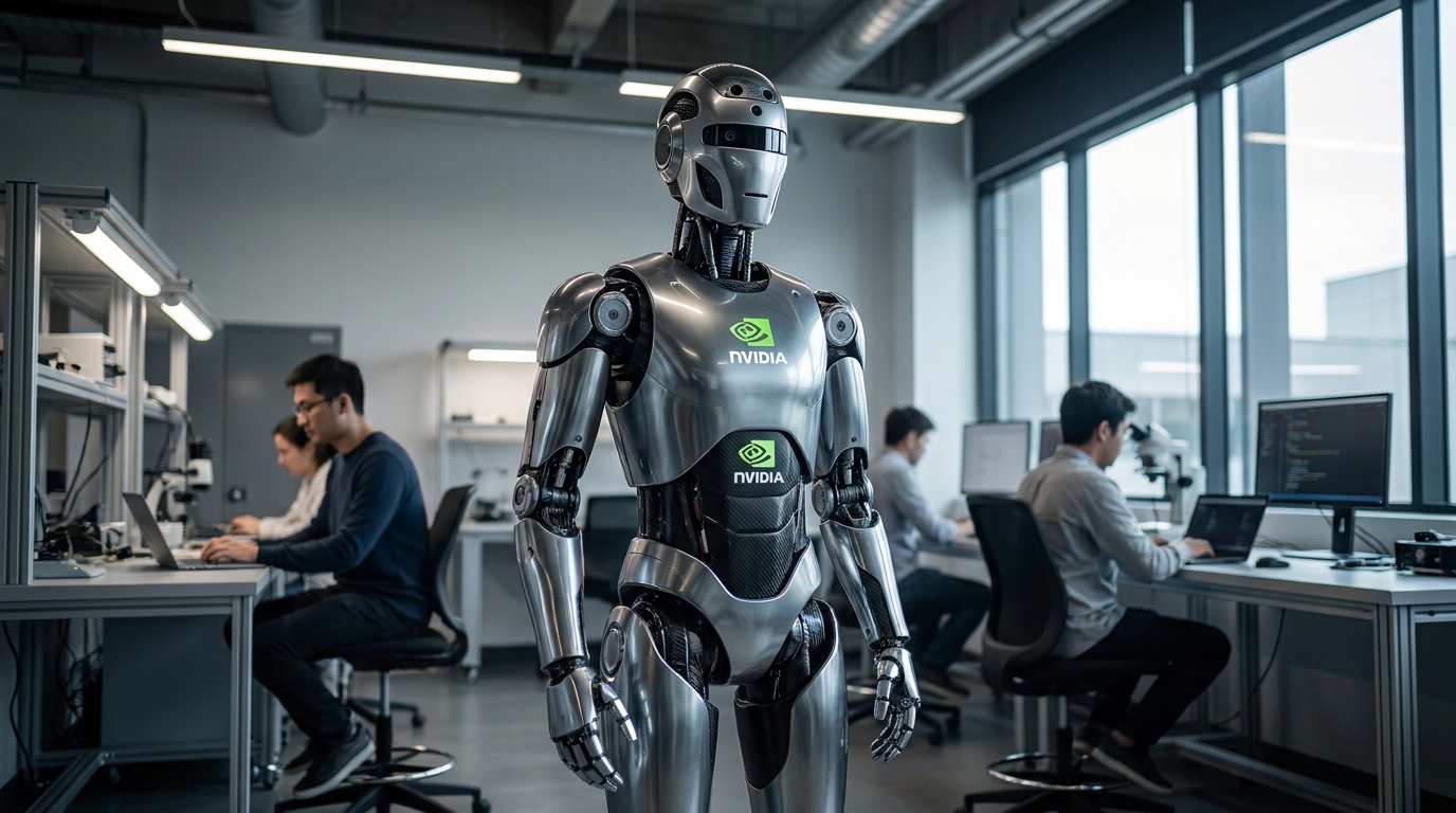 NVIDIA Apresenta seu Primeiro Robô Humanoide de 1,80m para Pesquisadores e Universidades