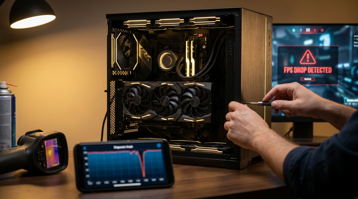 Por Que o FPS Cai do Nada? 8 Causas que Você Deve Verificar no PC