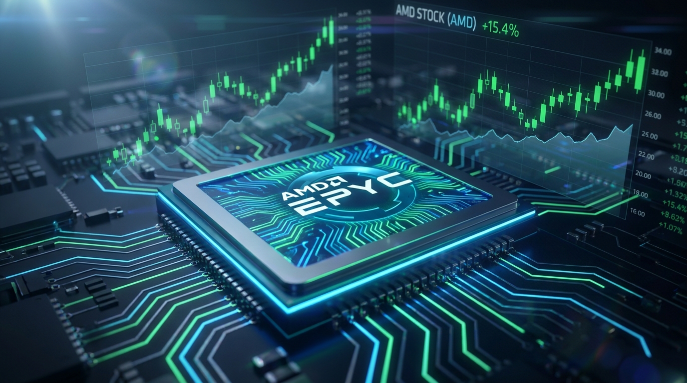 Por que as ações da AMD estão disparando hoje? Entenda os Motivos