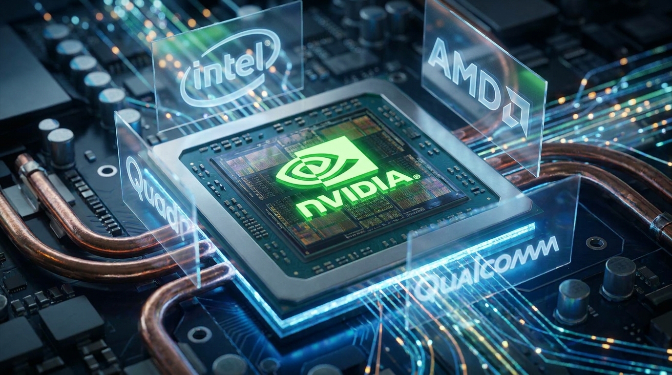 O que o chip de laptop da Nvidia significa para Intel, AMD e Qualcomm?