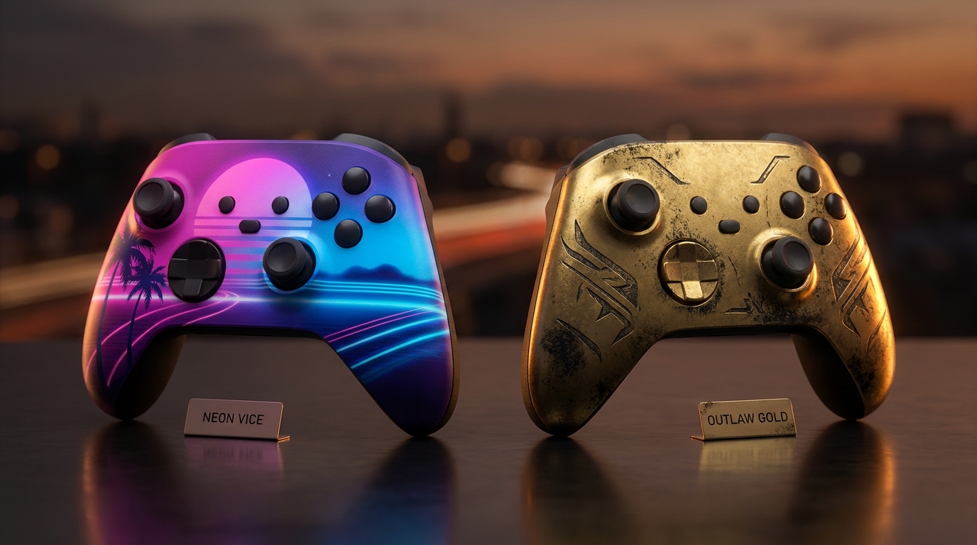 GTA VI: Sony anuncia dois controles inspirados no game - Multiverso+