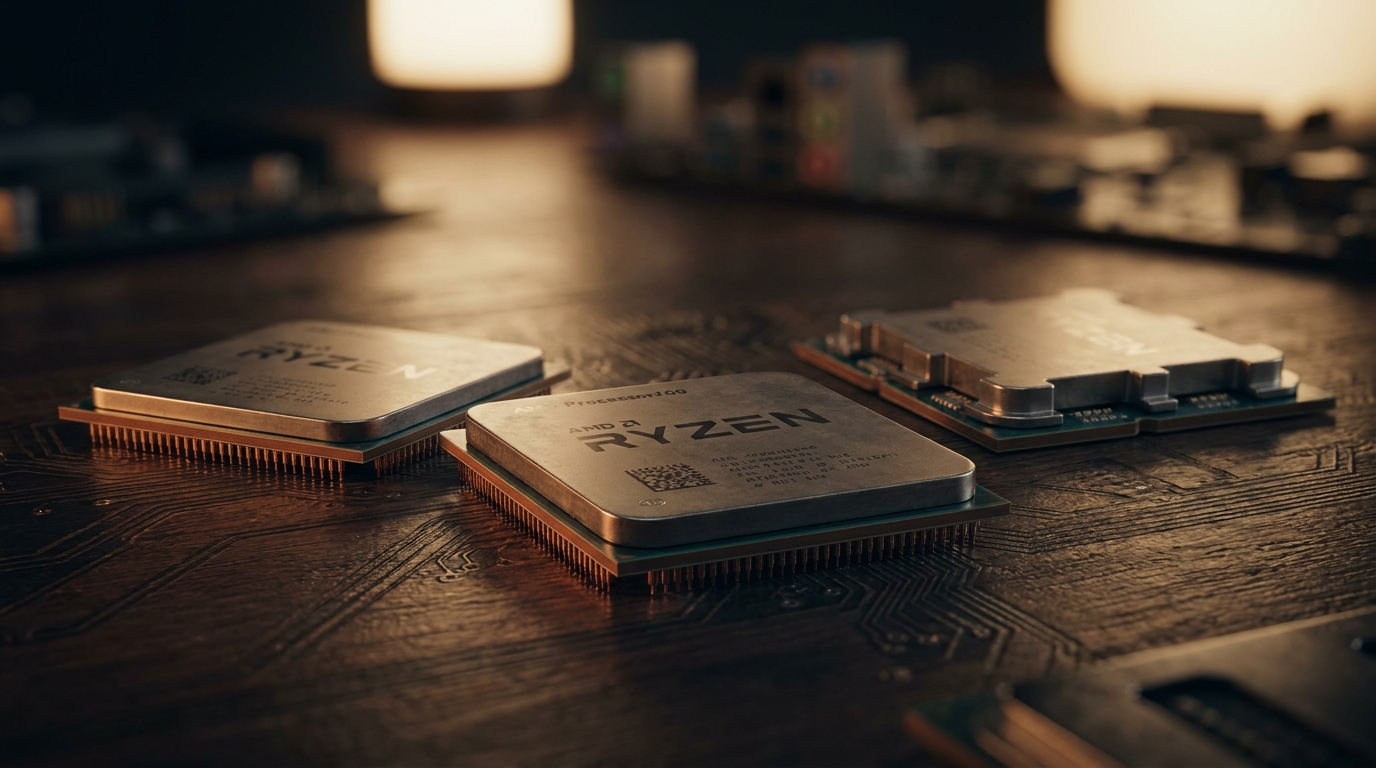 Ryzen AMD de gerações diferentes: onde muda a escolha?