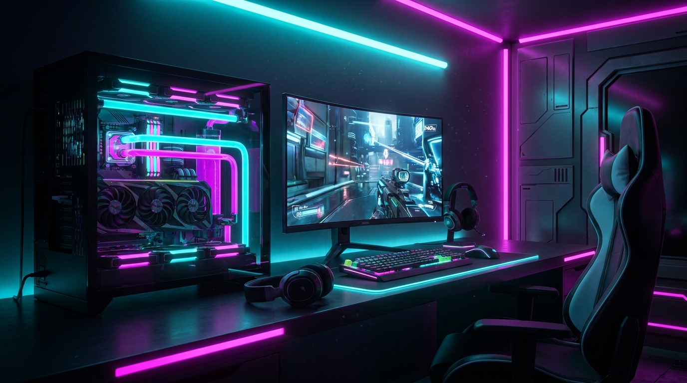 Quanto Custa um PC Gamer Profissional em 2026? Veja o Que uma Configuração de Alto Nível Precisa Ter