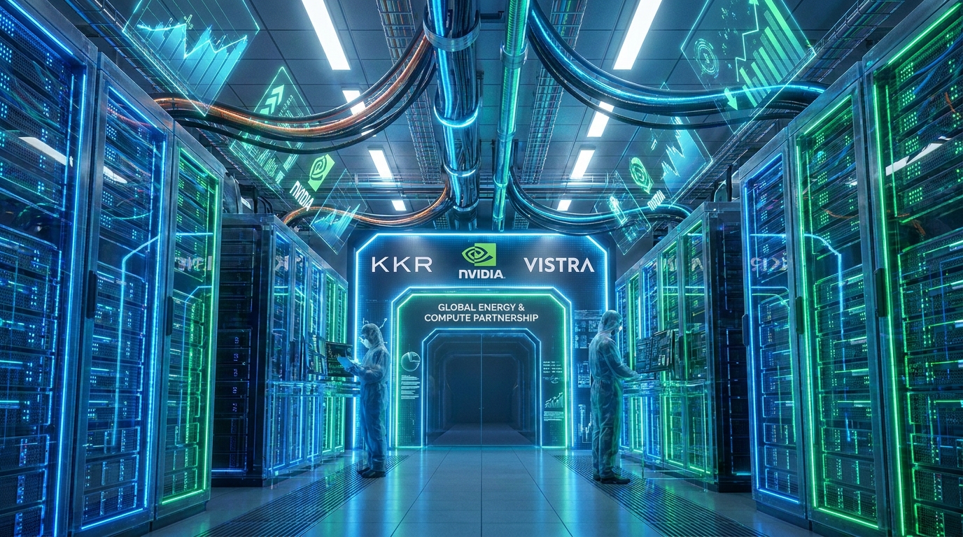 KKR, Nvidia e Vistra lançam a Helix Digital Infrastructure para atender a demandas de IA