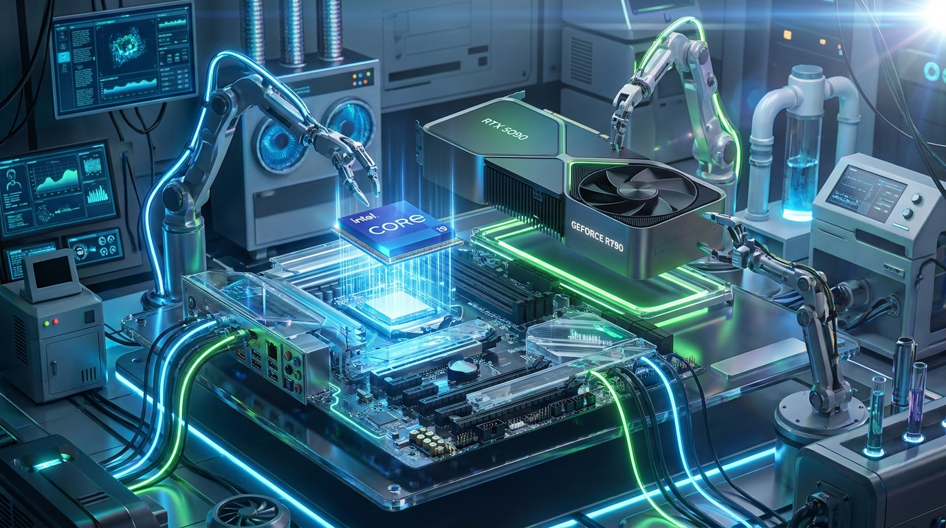 Chips Intel com placas Nvidia RTX podem ser lançados só em 2028: O que esperar?