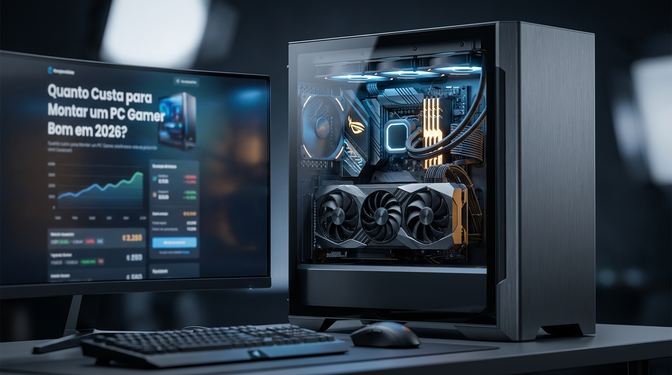 Quanto Custa para Montar um PC Gamer Bom em 2026?