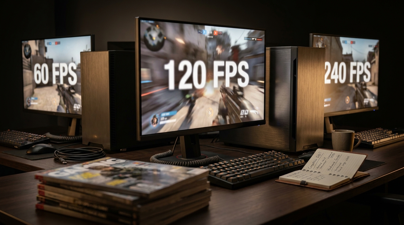Quantos FPS Você Precisa para Jogar Bem? Entenda 60, 120 e 240 FPS