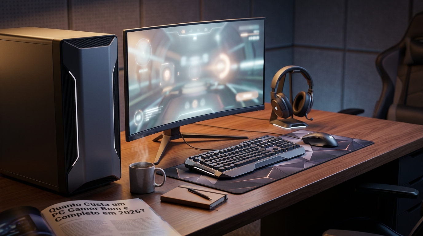 Quanto Custa um PC Gamer Bom e Completo em 2026? Veja Quanto Investir