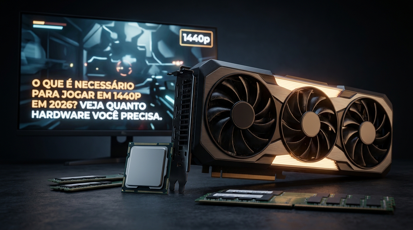 O Que É Necessário para Jogar em 1440p em 2026? Veja Quanto Hardware Você Precisa