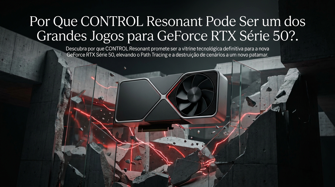 Por Que CONTROL Resonant Pode Ser um dos Grandes Jogos para GeForce RTX Série 50?