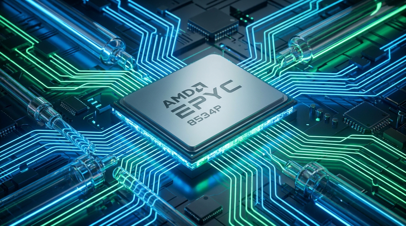 AMD apresenta novos processadores EPYC 8004 com 84 núcleos e foco total na eficiência