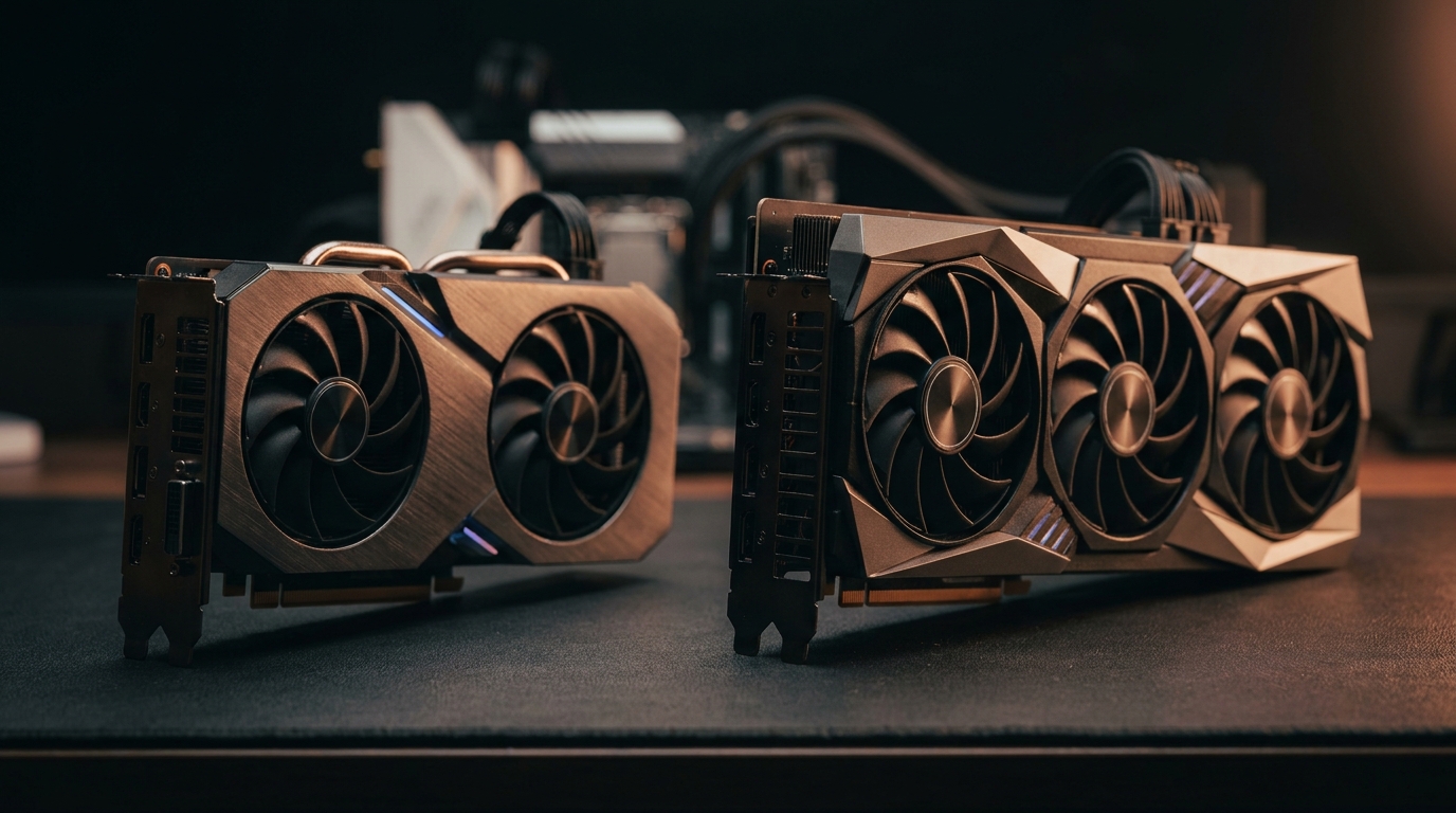 RX 9070 ou RX 9070 XT: a decisão começa pela variante da GPU