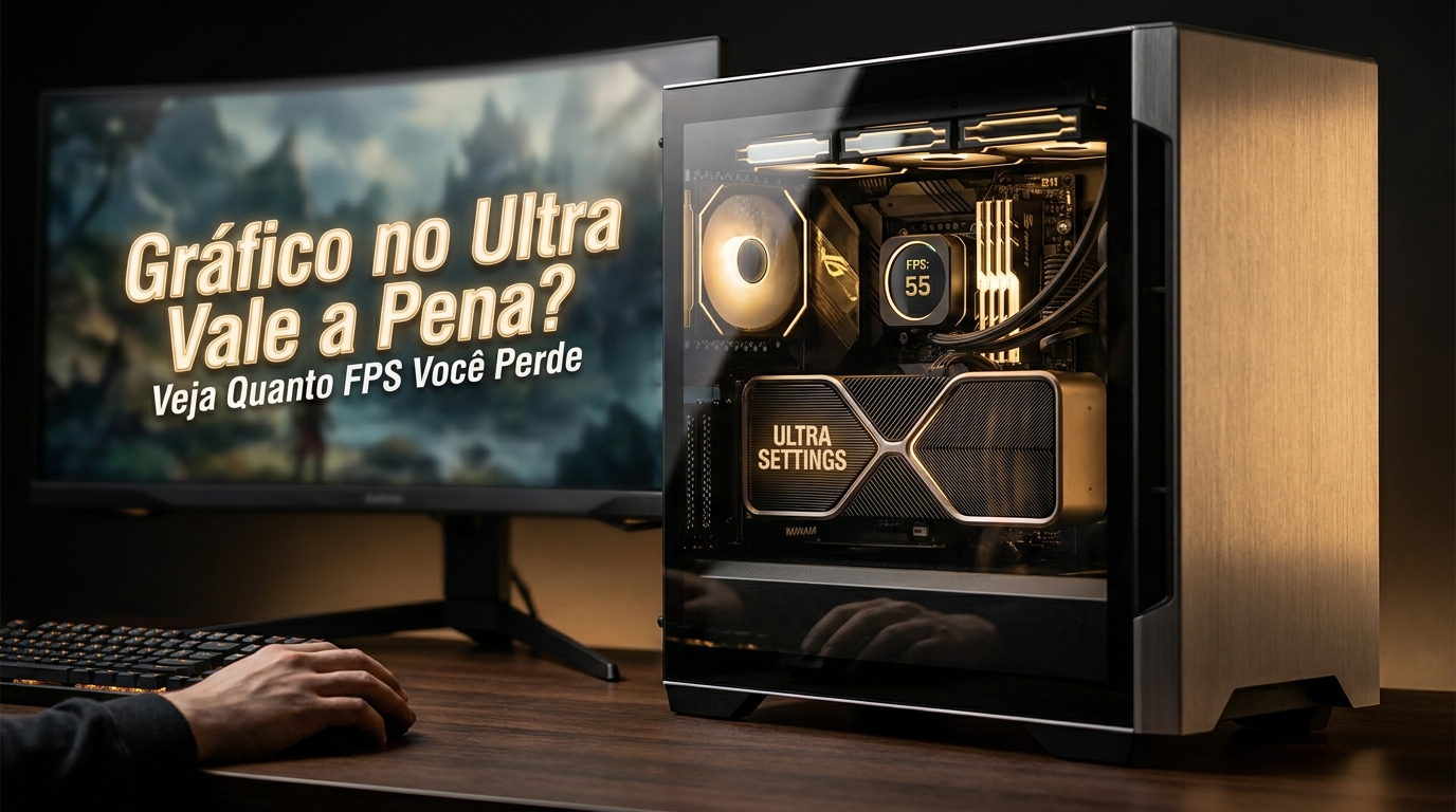 Gráfico no Ultra Vale a Pena? Veja Quanto FPS Você Perde e o Que Realmente Muda
