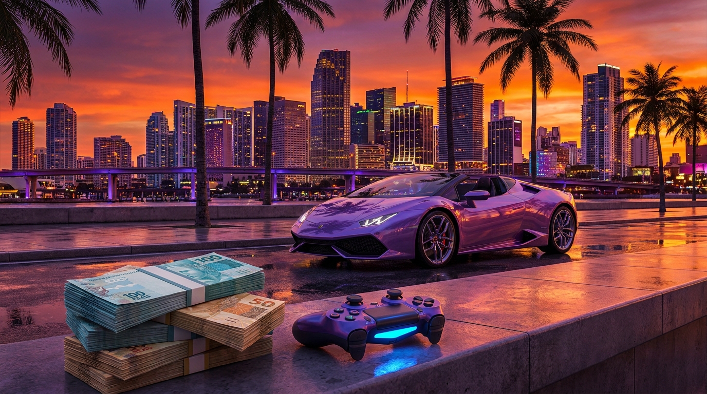 Preço do GTA 6 no Brasil: Vazamentos de pré-venda revelam valores impactantes